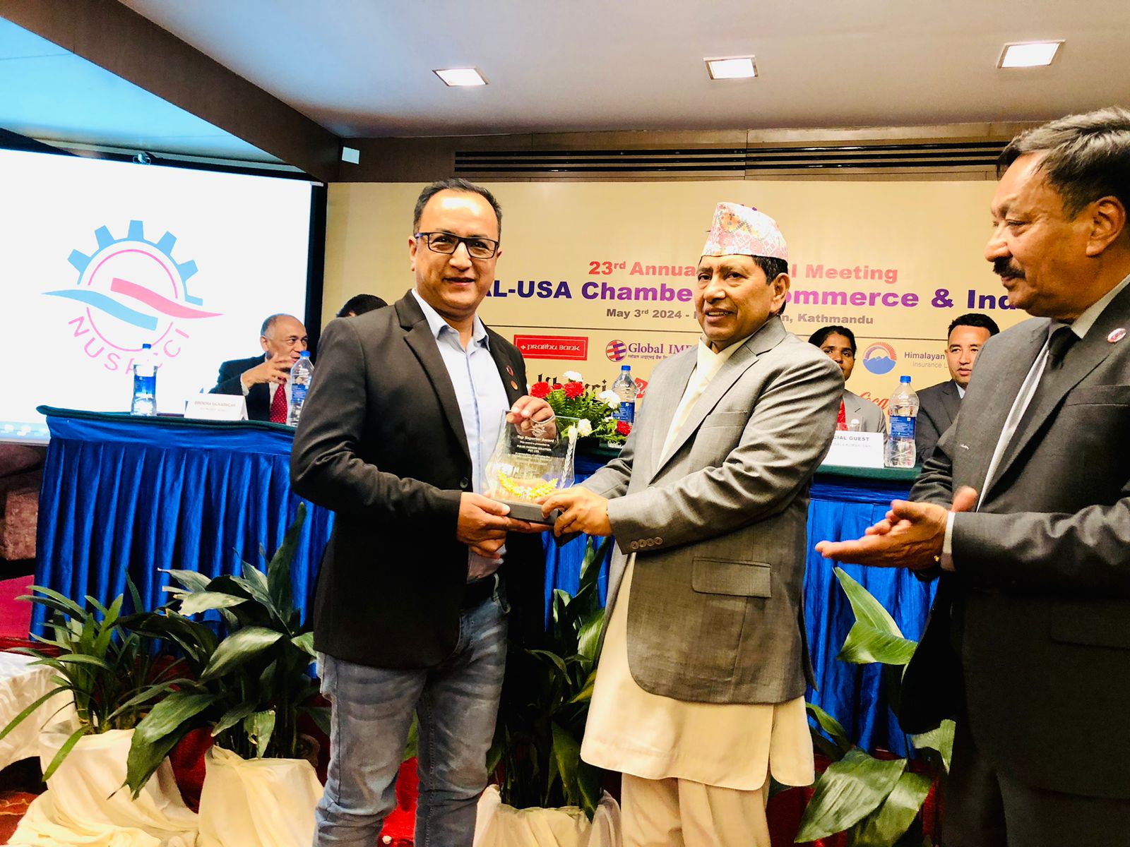 Pulse Fashion at the Nepal-USA Chamber of Commerce 23rd Annual General Meeting, Kathmandu 2024